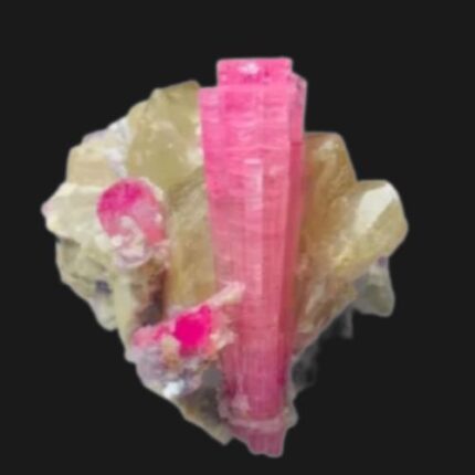 1744g Pink Tourmaline Crystal Specimen