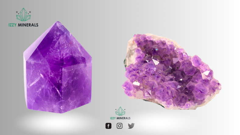 How to Clean Amethyst izzyminerals.com