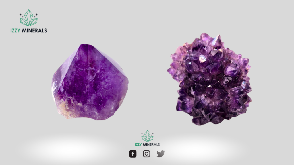 Why Are Amethysts Purple izzyminerals.com