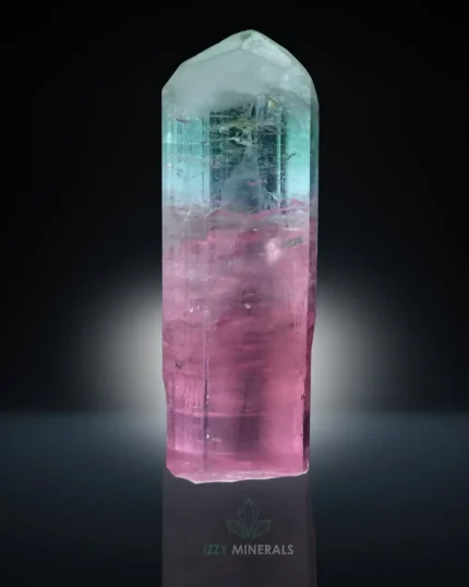 Bi-Colour Tourmaline Crystal from Afghanistan – 28 g Natural Crystal