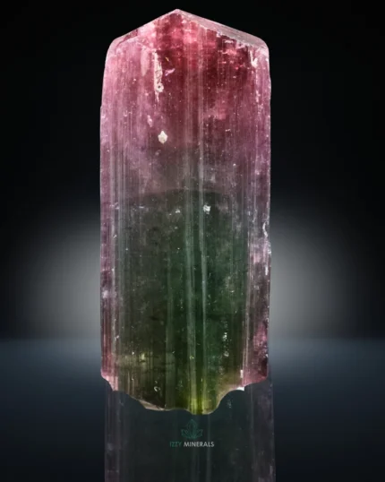 Bi-Colour Tourmaline Crystal – 37g Natural Raw Gemstone | Afghanistan